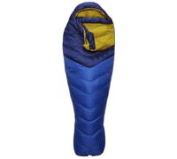 Rab Neutrino 400 - sacco a pelo in piuma Blue/Yellow Regular
