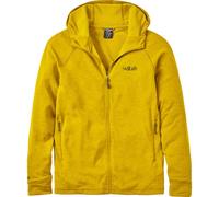 Pile rab nexus hoody giallo uomo
