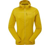 Rab - Pile con cappuccio caldo e leggero - Ascendor Light Hoody W Sahara per Donne in Poliestere Riciclato - Taglia 12 UK - Giallo