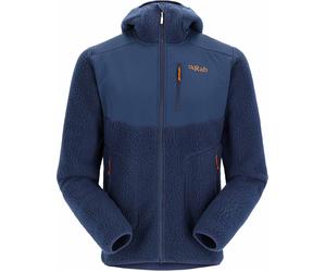 Rab - Pile in Polartec® - Outpost Hoody Deep Ink per Uomo - Taglia S - Blu