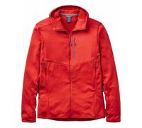 Rab - Pile tecnico caldo e traspirante - Ascendor Hoody Tuscan Red per Uomo - Taglia L - rosso
