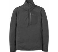 Rab - Pile tecnico leggero e traspirante - Ascendor Light Pull-On Black in Pelle - Taglia L - Nero
