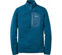 Rab - Pile tecnico leggero e traspirante - Ascendor Light Pull-On Tempest Blue per Uomo in Pelle - Taglia M