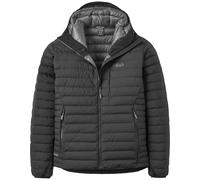 Rab - Piumino antivento in piuma - Microlight Windstopper Hoody Black per Uomo in Pelle - Taglia M - Nero
