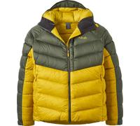 Rab - Piumino caldo e comprimibile - Glaceon Pro Jacket Army Dark Pollen in Pelle - Taglia M - Giallo