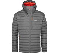 Rab - Piumino caldo in piuma - Microlight Alpine Jacket Graphene per Uomo in Pelle - Taglia S - Grigio
