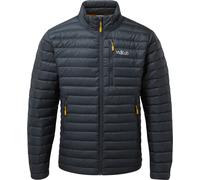 Rab - Piumino caldo - Microlight Jacket Beluga per Uomo - Taglia XL - Grigio