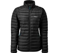 Rab - Piumino caldo - Microlight Jacket W Black per Donne - Taglia 12 UK - Nero
