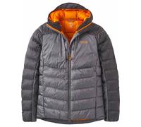 Rab Cirrus - Felpa con cappuccio isolante ultra leggera da uomo, per trekking, arrampicata e sci, Antracite/Grafene, S