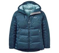 Rab - Piumino d'oca da donna per l'alpinismo - Positron Pro Hoody W Tempest Blue per Donne - Taglia 10 UK