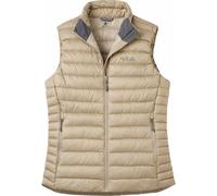 Rab - Piumino da trekking senza maniche - Microlight Vest W Dark Pebble in Pelle - Taglia M - Beige