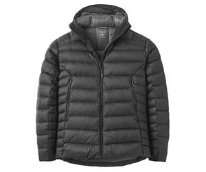 Rab - Piumino leggero da escursionismo in piuma d'oca - Electron Pro Hoody Black per Uomo - Taglia L - Nero