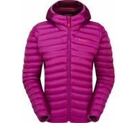 Rab - Piumino leggero da escursionismo in PrimaLoft® - Cirrus Flex Hoody W Plum Mulberry per Donne in Pelle - Taglia 12 UK - Viola