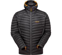 Rab - Piumino leggero per escursionismo in PrimaLoft® - Cirrus Flex Hoody Graphene per Uomo in Pelle - Taglia L - Grigio