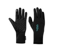Rab Power Stretch Guanti Contact Grip Glove Wmns (Nero) Donna M