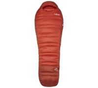 Rab - Sacco a pelo Grande - Alpine -18C / 0F Dark Horizon/Tuscan Red - Taglia Sinistra - rosso