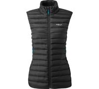 Rab - Smanicato in piuma d'oca - Microlight Vest W Black per Donne - Taglia 14 UK - Nero