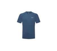 Rab sonic short sleeve t shirt blue uomo