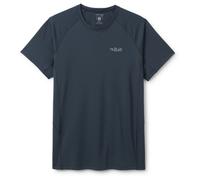 Rab - Maglietta leggera e traspirante - Sonic Tee Beluga per Uomo in Pelle - Taglia L - Grigio