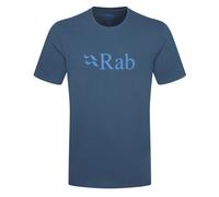Rab Stance Logo - T-shirt - uomo XL Blue man Cotone Organico/Biologico
