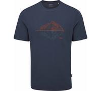 Rab - T-shirt traspirante - Crimp Reflection Tee Tempest Blue per Uomo - Taglia L - Blu navy