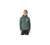 Rab tecton hoody pile donna verde