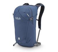 Rab Tygen - Zaino leggero e traspirante per viaggi, escursioni e pendolarismo, Blu Tempesta, 18-Liter (Back Length - Medium)