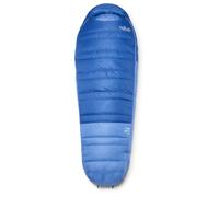 Rab - Women's Ascent -24C / -11F - Sacco a pelo in piuma Long - Body Size: 185 cm Zip: Left blu