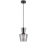 Rabalux Abra lampada sospesa 1x60 W nero-fumé 72161