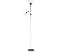 Rabalux Action lampada da terra 2x100 W bianco-marrone 4188