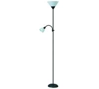 Rabalux Action lampada da terra 2x100 W bianco-nero 4062