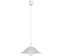 Rabalux Alabastro lampada sospesa 1x60 W bianco 3905