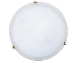 Rabalux Alabastro plafoniera 2x60 W bianco 3301