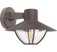 Rabalux Almada lampada da parete per esterni 1x10 W trasparente-marrone 7884