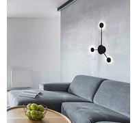 Rabalux Amadeo 6259 - Lampada da soffitto a LED, 10,5 W, colore: Nero