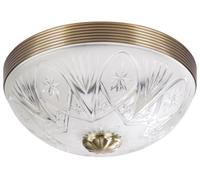 Rabalux Annabella plafoniera 2x60 W bianco-ottone 8638