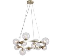 Rabalux Aslov lampada sospesa x28 W trasparente-oro 71300