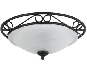 Rabalux Athen plafoniera 2x60 W nero 3722