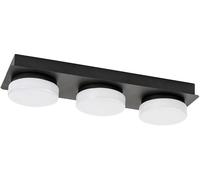 Rabalux Attichus lampada da soffitto 3x6 W bianco-nero 75003