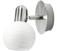 Rabalux Aurel lampada da parete 1x40 W bianco-cromo-satinato 6341
