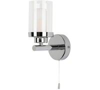 Rabalux Aviva lampada da parete 1x28 W cromo-vetro opalino 5087