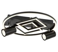 Rabalux Aztec lampada da soffitto 3x40 W bianco-nero 6905