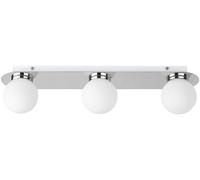 Rabalux Becca lampada da soffitto 3x28 W bianco-cromo 2112