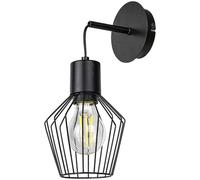 Rabalux Belano lampada da parete 1x40 W nero 3538