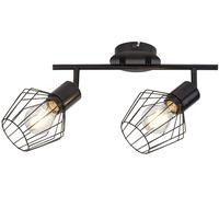 Rabalux Belano lampada da soffitto 2x40 W nero 3535