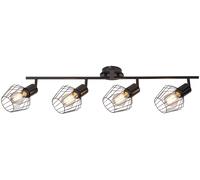 Rabalux Belano lampada da soffitto 4x40 W nero 3537