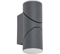 Rabalux Belfast lampada da parete per esterni 2x12.9 W bianco-antracite 7904