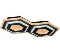Rabalux Bitsi lampada da soffitto 1x44 W nero-giallo 71114