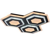 Rabalux Bitsi lampada da soffitto 1x72 W nero-giallo 71115