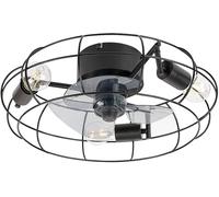 Rabalux Cadmus lampada da soffitto 3x25 W nero 71043